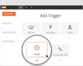 Duda website personalization